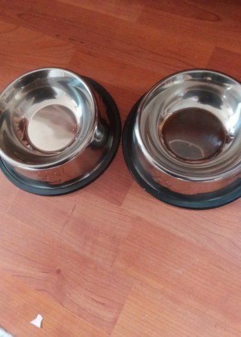 Kaymaz Tabanlı Çelik Mama Kabı - Görsel 2