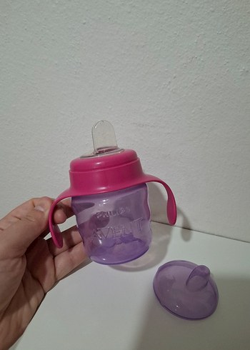 Philips Avent Eğitici Damlatmaz Bardak Mor - Görsel 6