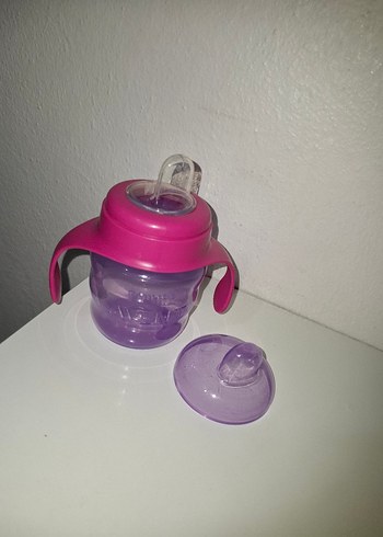 Philips Avent Eğitici Damlatmaz Bardak Mor - Görsel 2