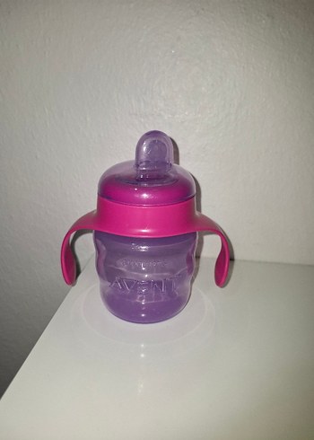 Philips Avent Eğitici Damlatmaz Bardak Mor - Görsel 3