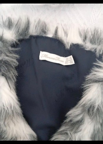 Leopar Desenli Kürk Detaylı Bebek Yelek - Görsel 6