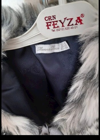 Leopar Desenli Kürk Detaylı Bebek Yelek - Görsel 2