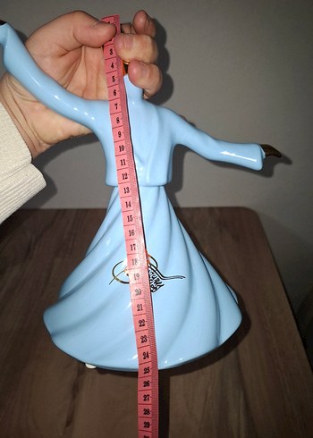 Mavi Kapaklı Dini Kitap ve Sufi Figürü - Görsel 12