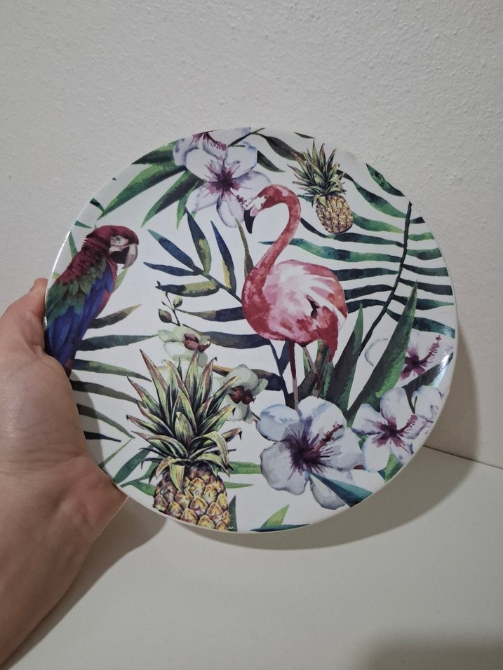 Tropikal Desenli MUDO CONCEPT TABAK - Görsel 3