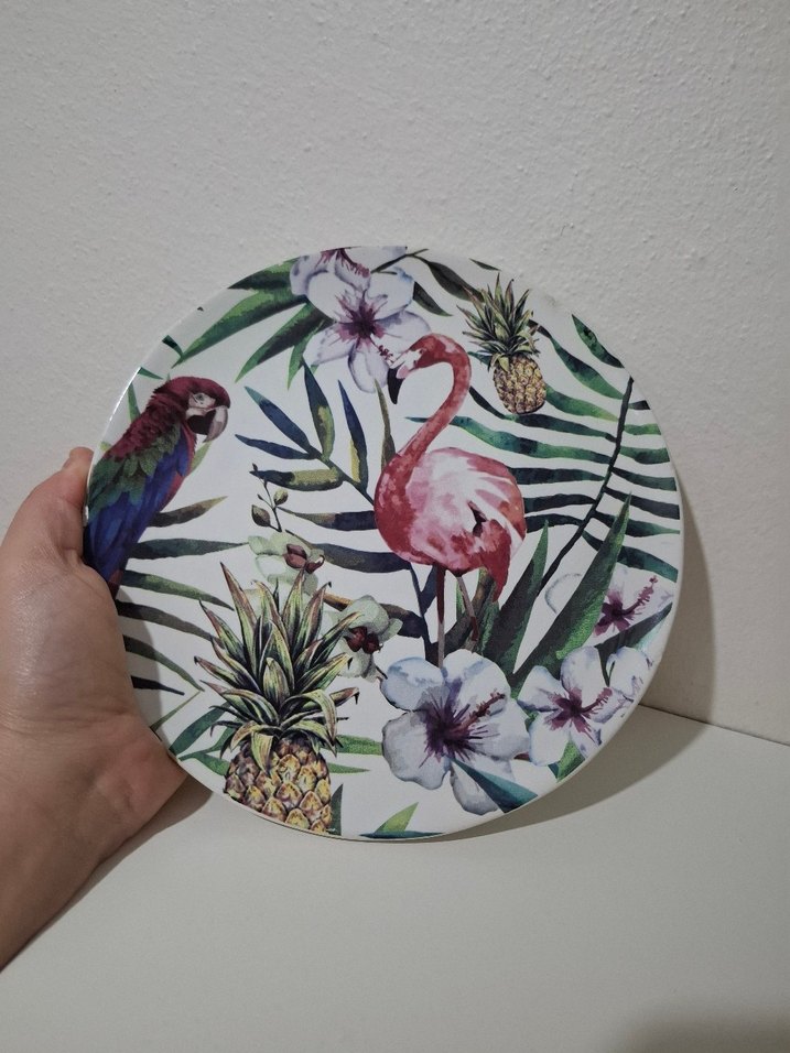 Tropikal Desenli MUDO CONCEPT TABAK - Görsel 2