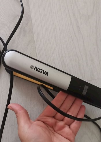 Nova Beyaz Gri Saç Düzleştirici