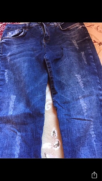 m Beden Lacivert jean