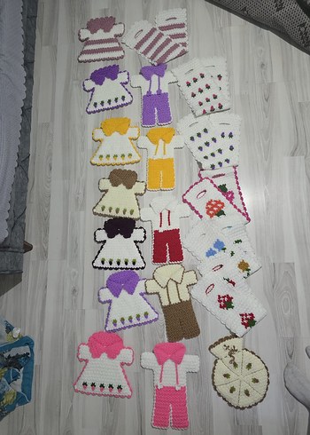 Renkli El Yapımı Banyo lifleri - Görsel 2