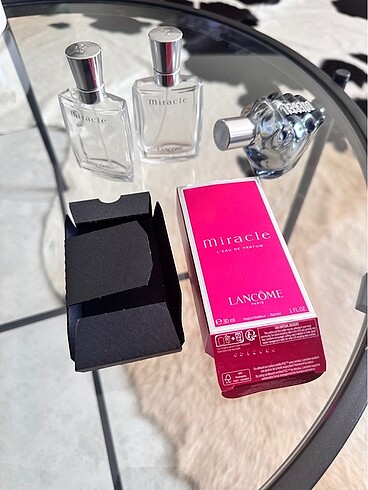 #lancome miracle #diesel orijinal boş şişeler