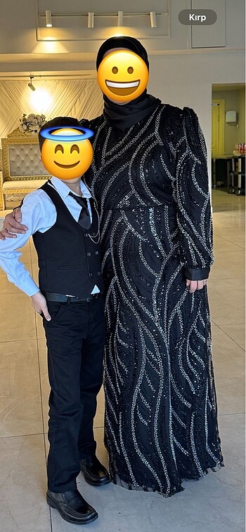 Diğer Pullu Abiye Elbise