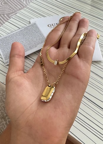 Guess GUESS KADIN KOLYE ÇİFT ZİNCİR