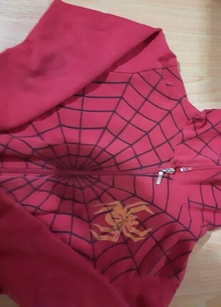 Spiderman kapşonlu swet 