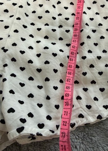 Kız çocuk Puantiye Desenli Kolsuz Beyaz Tulum - Görsel 6