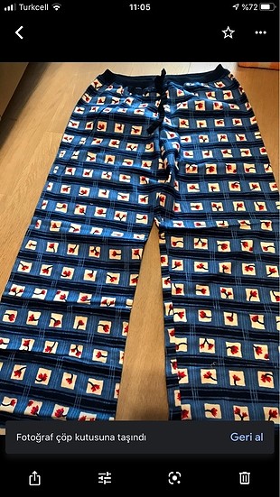 Alt pamuklu pijama