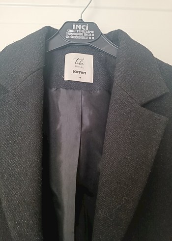 Gri Yün Kadın Ofis Blazeri - Görsel 2