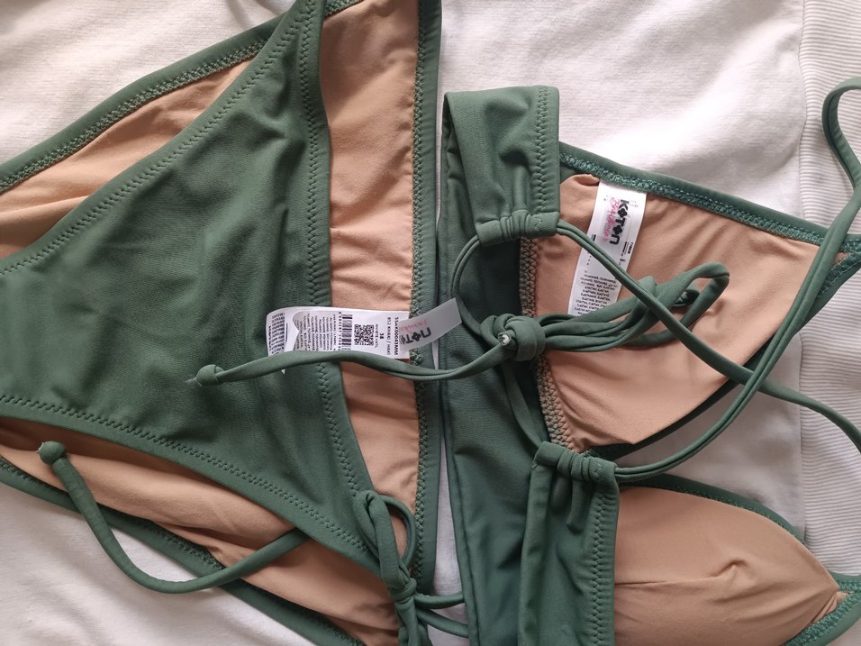 Yeşil İpli Kadın Bikini Takımı - Görsel 3