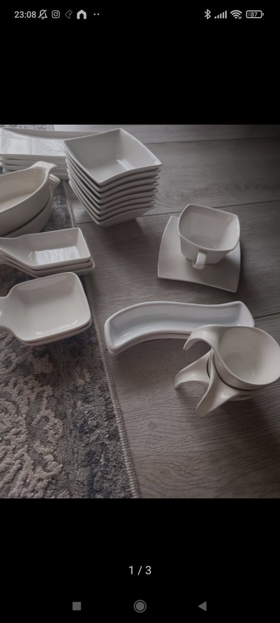 Beyaz Yemek Takımı Seti - Görsel 3