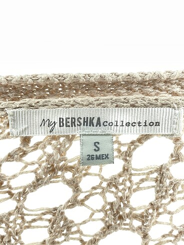 s Beden kahverengi Renk Bershka Hırka %70 İndirimli.