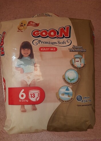 Goon bebek külot bezi 6 numara