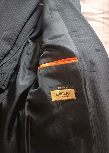 Gri Düz Desenli Erkek Kumaş Takım Elbise - Görsel 4