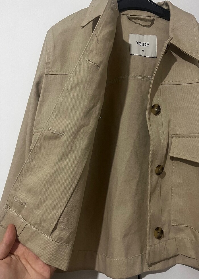 Trençkot ceket - Görsel 3