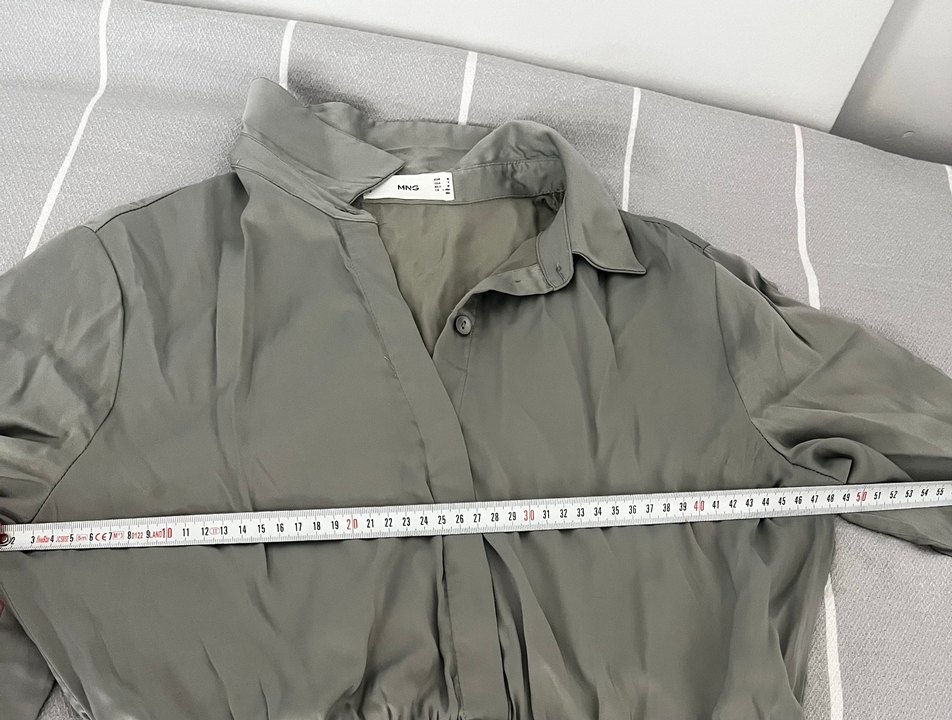 Mango gömlek elbise - Görsel 5