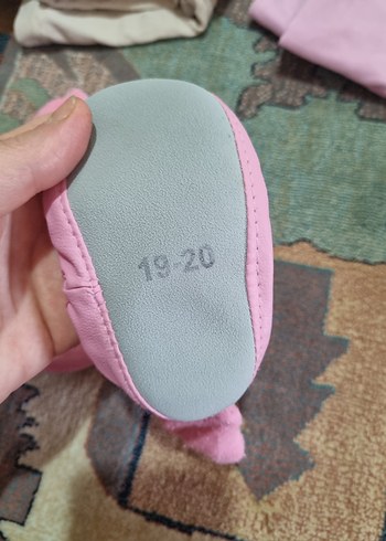 Nakışlı Pembe Kız Çocuk Sıcak Terlik - Görsel 2