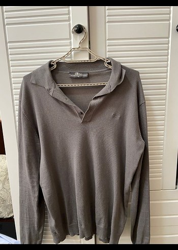Gri Triko Erkek Sweatshirt