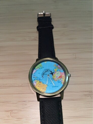 Dünya haritalı saat world tour mini world