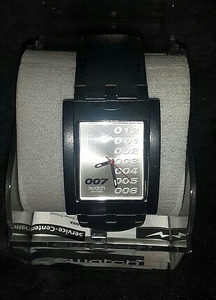 Swatch Saat orjinal 007James Bond 