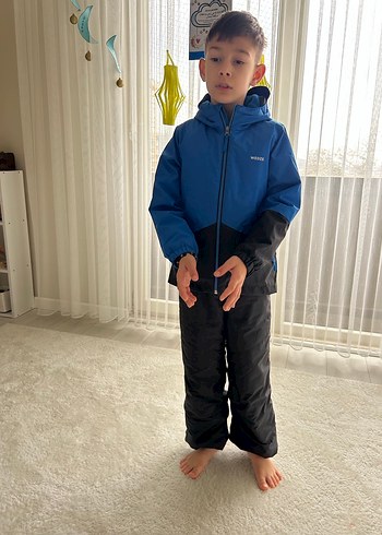 WEDZE Çocuk Kayak Pantolonu Siyah 6-14 Yaş - Görsel 4