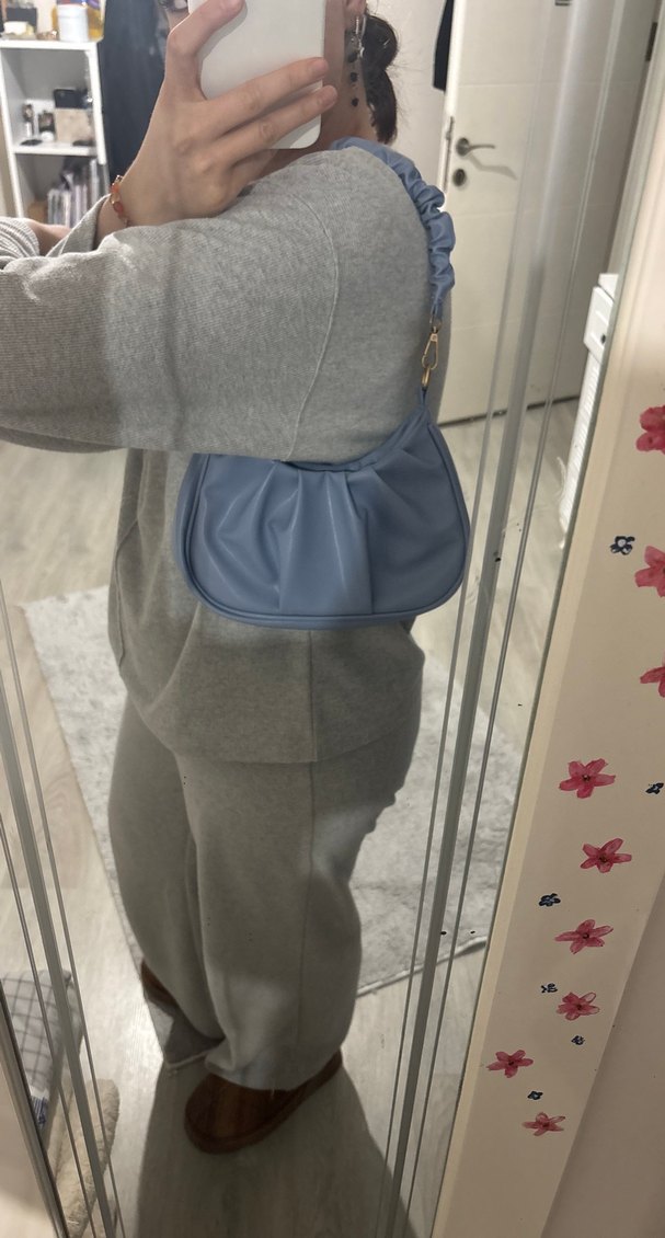 Mavi  Kadın Omuz Çantası - Görsel 4