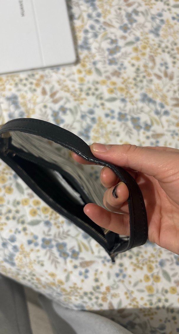 Beyaz Zebra Desenli Deri Kadın Çanta - Görsel 2