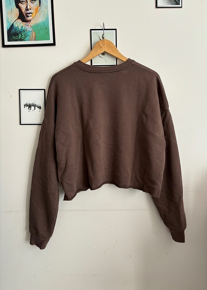 Crop sweatshirt - Görsel 3