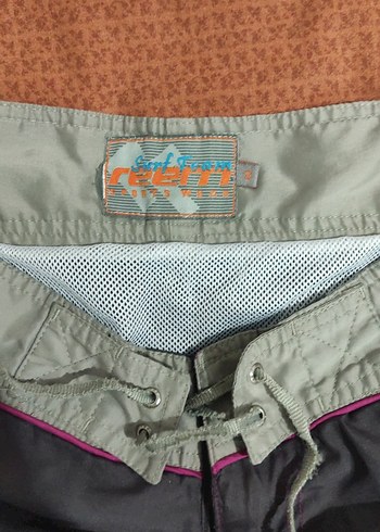 Bohem Gri Bağcıklı Mini Şort - Görsel 5