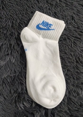 Nike Uclu Nike Beyaz Spor Corap