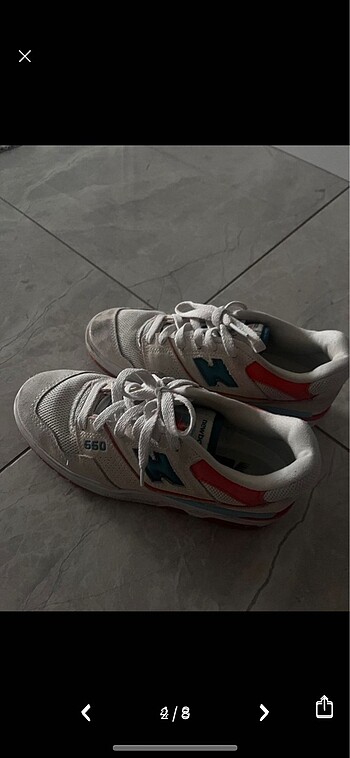 New Balance New balance 550 spor ayakkabı
