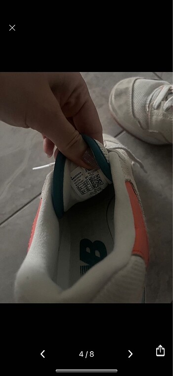 36,5 Beden beyaz Renk New balance 550 spor ayakkabı