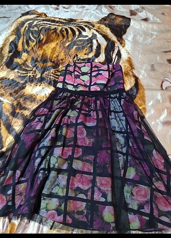 Herry Çiçek desenli elbise 