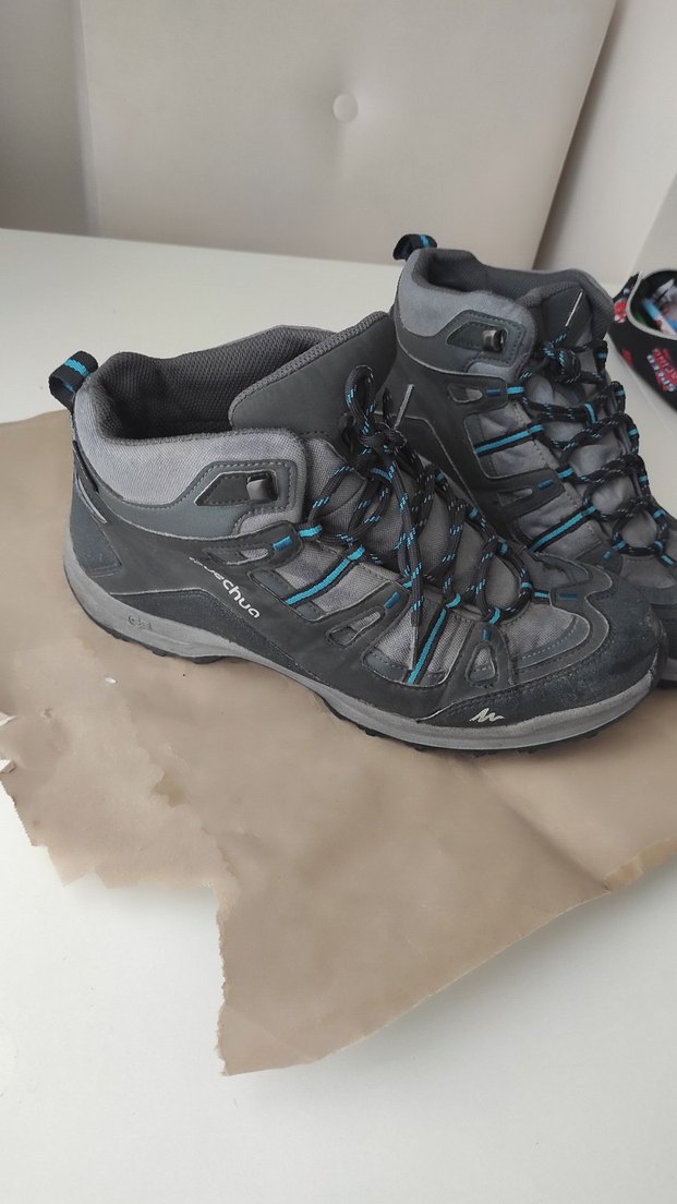 Gri Bağcıklı Erkek Outdoor Ayakkabısı - Görsel 2