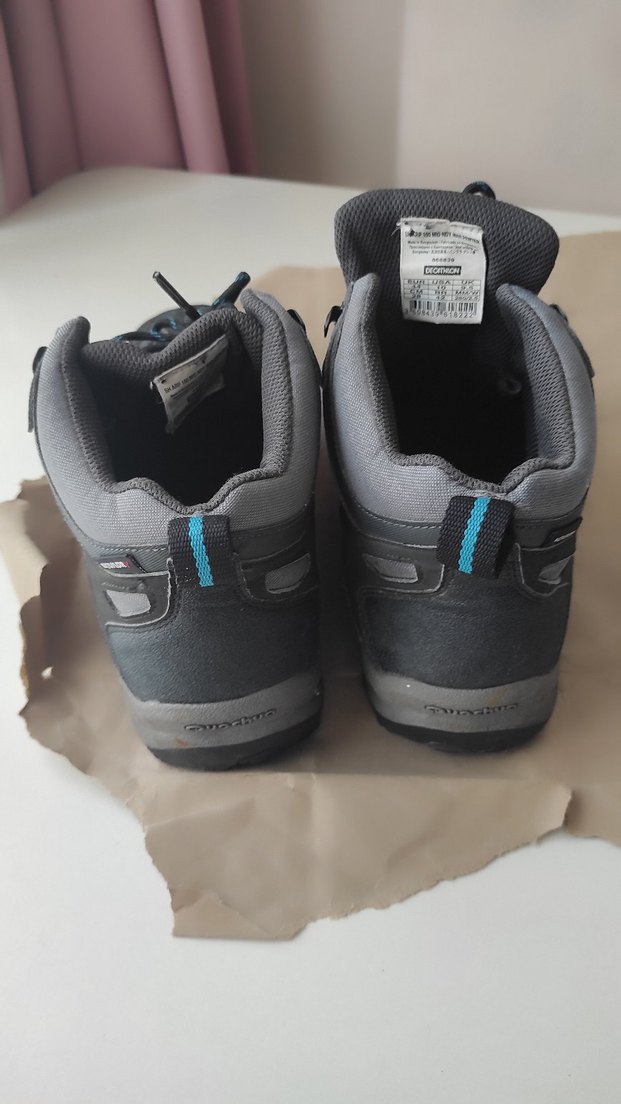 Gri Bağcıklı Erkek Outdoor Ayakkabısı - Görsel 4