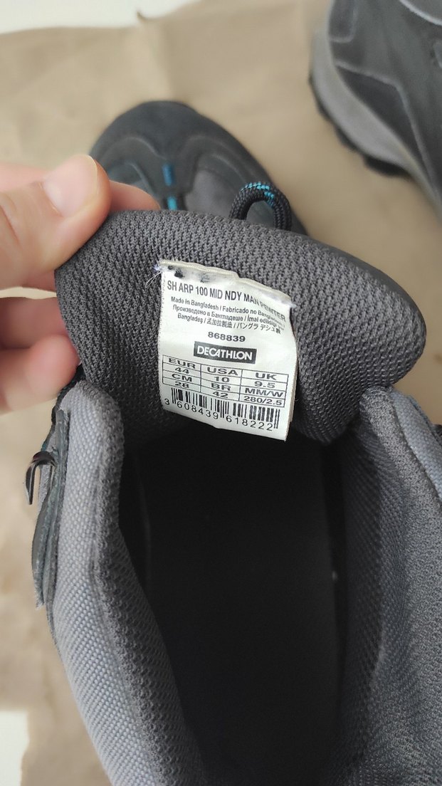 Gri Bağcıklı Erkek Outdoor Ayakkabısı - Görsel 3