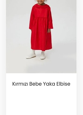 10 Yaş Beden kırmızı Renk Ceylan otantik elbise 