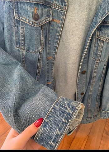 Pull&Bear Oversize Kot Ceket - Görsel 4