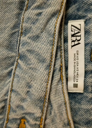 Zara Şort Etek - Görsel 5