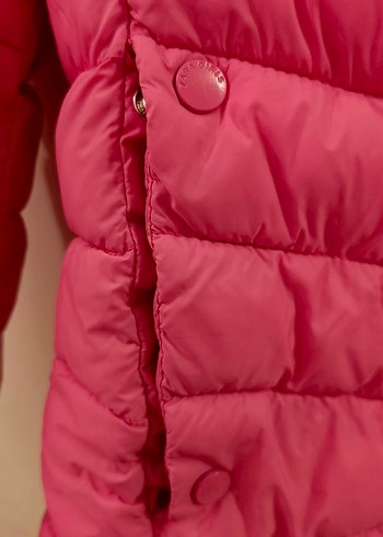 Zara Pembe Mont Kapüşonlu Fermuarlı - Görsel 2