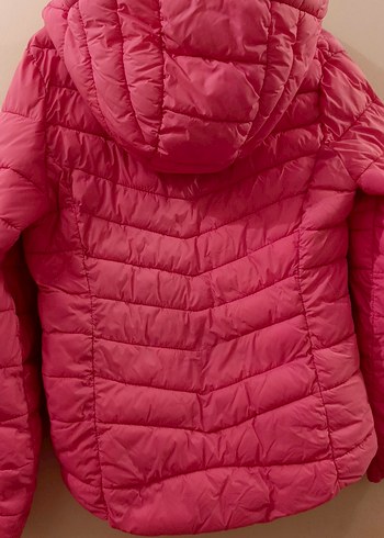 Zara Pembe Mont Kapüşonlu Fermuarlı - Görsel 5