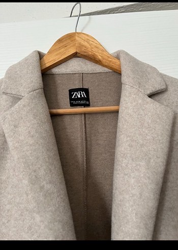 Bej Uzun Klasik Kaban - Görsel 2