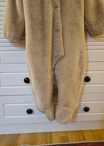 Zara baby unisex kürk tulum - Görsel 3