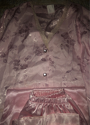 s Beden Bayan saten pijama